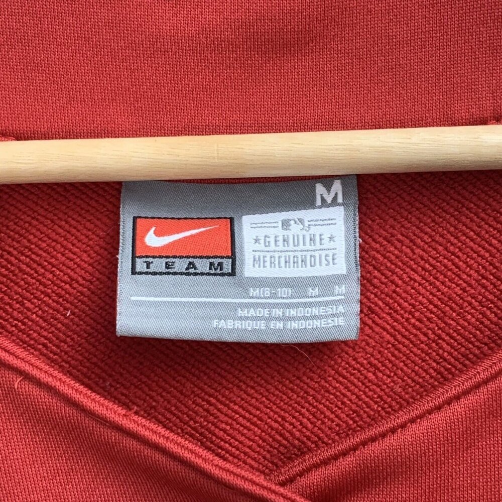 Nike Red and Navy Baseball Jersey Top - Picture 5 of 8